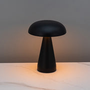 Mushroom Night Light, Touch USB Charging Bedside Lamp, Metal Decorative Table Lamp, Nordic