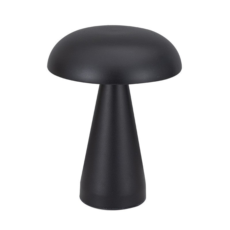 Mushroom Night Light, Touch USB Charging Bedside Lamp, Metal Decorative Table Lamp, Nordic