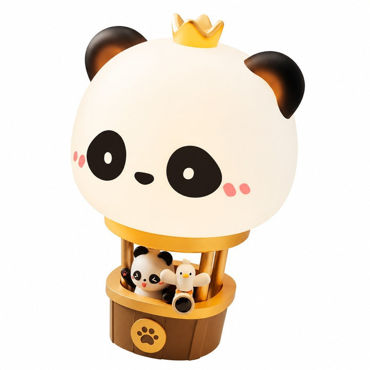 Silicone Panda Cartoon Night Light, Cute Desk Lamp, Touch USB, Birthday Gift Table Lamp – Default Title