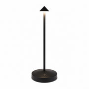 LED Table Lamp for Bedroom, Modern Simple Metal Desk Lamp, Wireless – Black