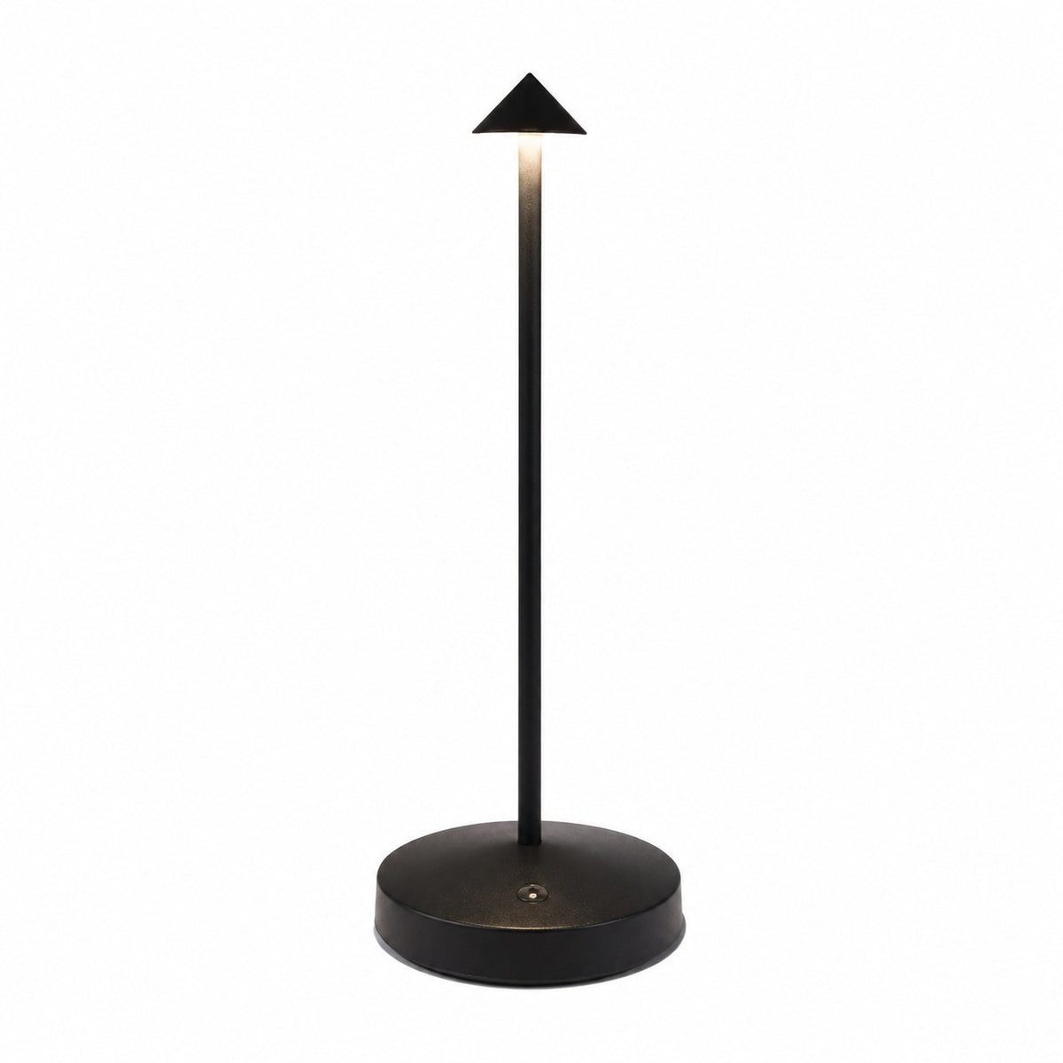 LED Table Lamp for Bedroom, Modern Simple Metal Desk Lamp, Wireless – Black