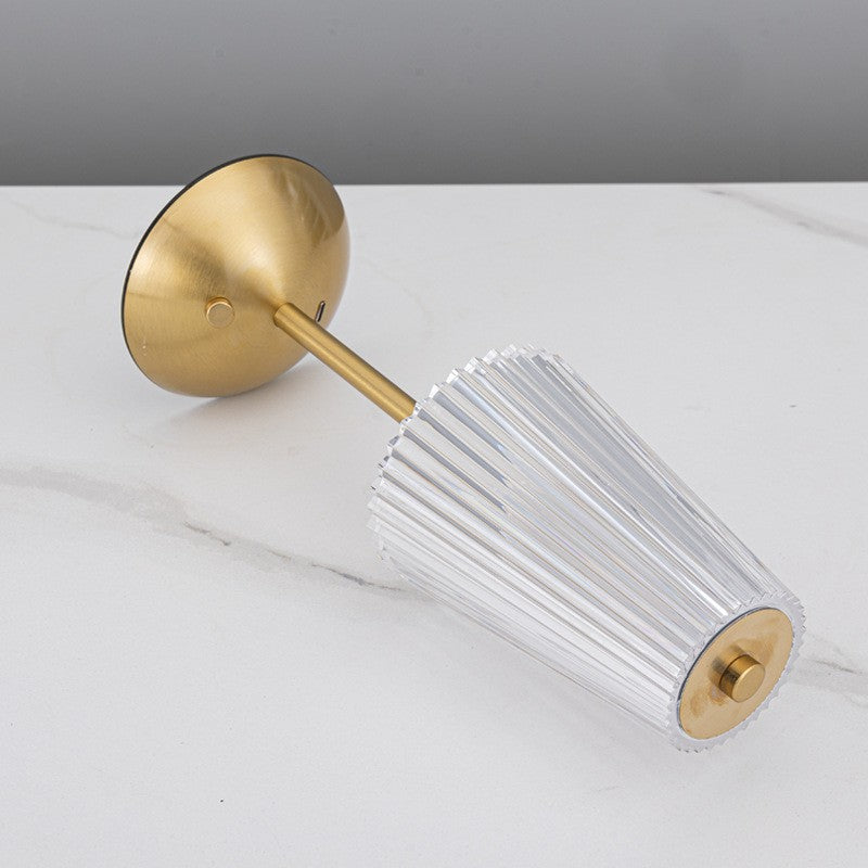 Small Night Light Bedside Lamp, Bedroom Atmosphere Light, Acrylic Touch, Battery Powered, 3