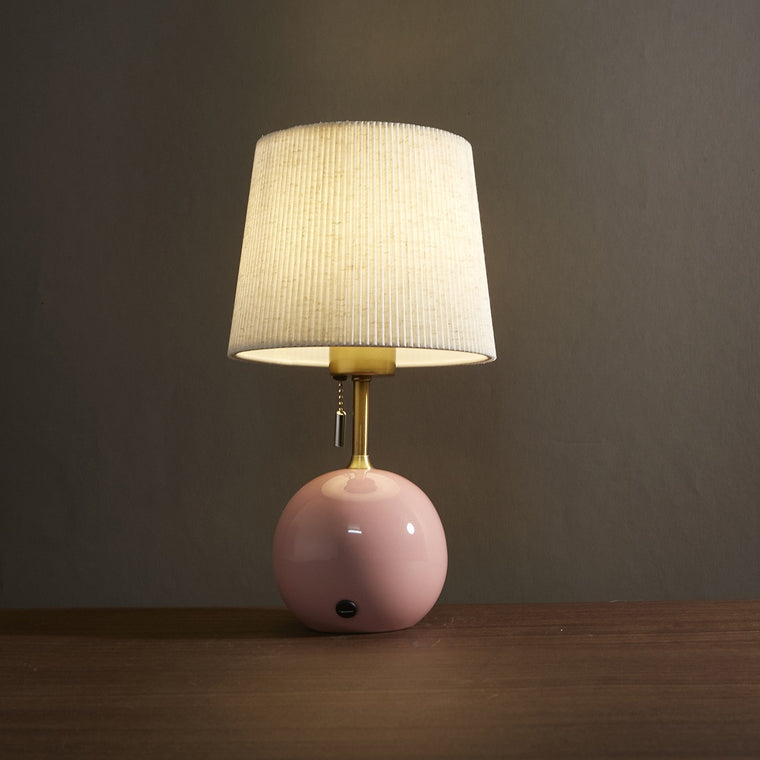 Mushroom Fabric Table Lamp, Full Spectrum Eye-Caring, 3-Color, Bedroom Night Light