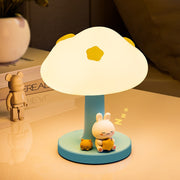 Cloud LED Night Light, USB Rechargeable Touch Lamp for Kids Bedroom, Silicone Desktop Table