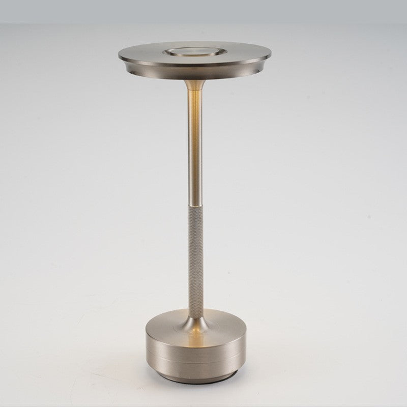 LED Table Lamp Night Light, USB Rechargeable, Touch Dimming, Eye-Protection, Bedroom