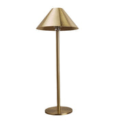 Iron Art Touch Night Light, 3-Color Dimmable LED Bedside Lamp, Battery Powered, Nordic