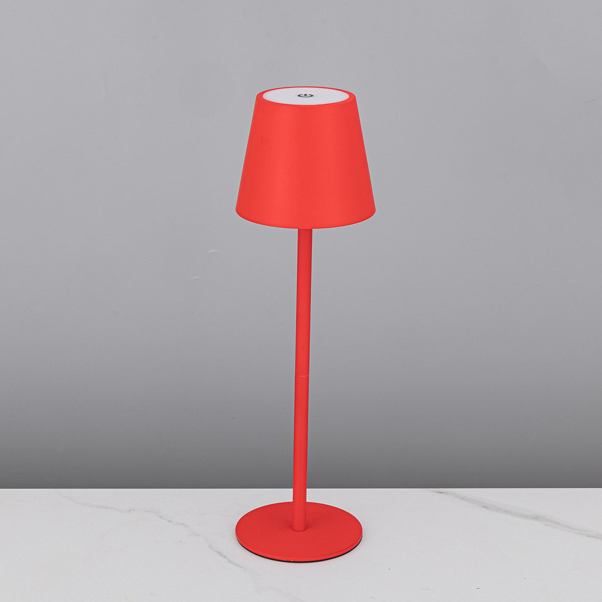 Rechargeable Touch Control Tall Table Lamp, Wireless Ambient Night Light for Bedroom