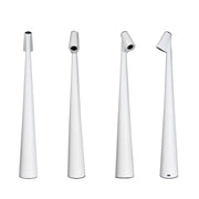Modern Minimalist USB Rechargeable Table Lamp, Metal Base, Bedside Night Light for Living