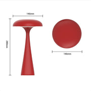 Jellyfish Mushroom Table Lamp, USB Touch Night Light, Creative Atmosphere Decor for Bar