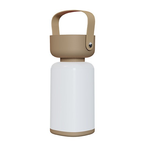 Portable LED Table Lamp, Touch Control, Rechargeable, Camping & Night Light – Brown yellow