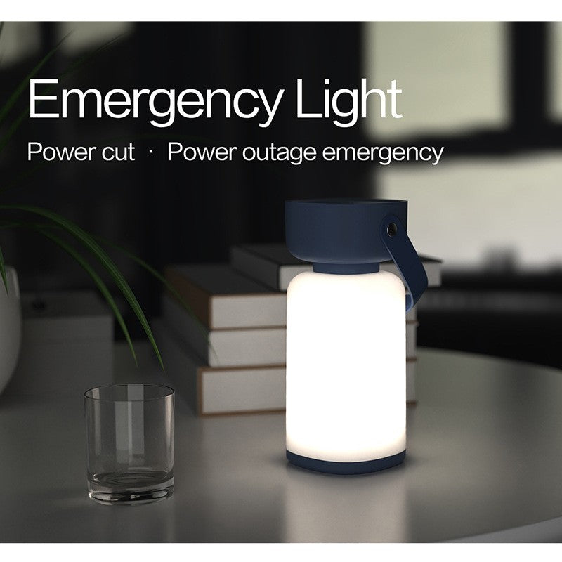 Portable LED Table Lamp, Touch Control, Rechargeable, Camping & Night Light