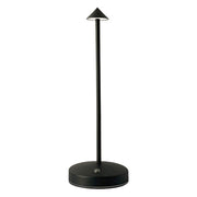 LED Table Lamp for Bedroom, Modern Simple Metal Desk Lamp, Wireless
