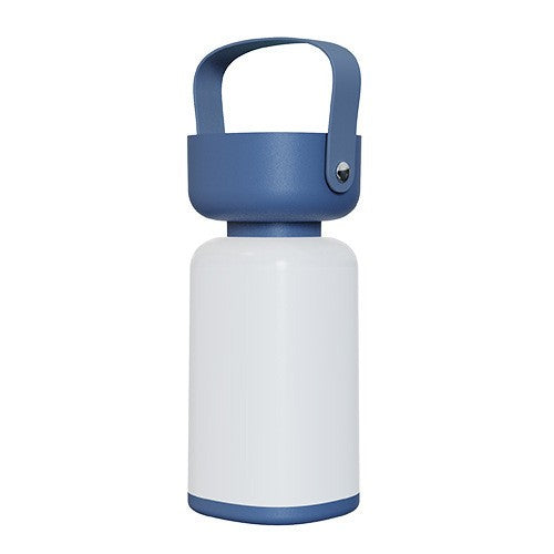 Portable LED Table Lamp, Touch Control, Rechargeable, Camping & Night Light – Blue