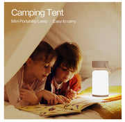 Portable LED Table Lamp, Touch Control, Rechargeable, Camping & Night Light