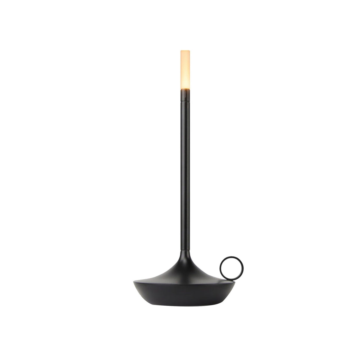 LED Touch Table Lamp, USB Rechargeable, Wireless, Metal Modern Night Light