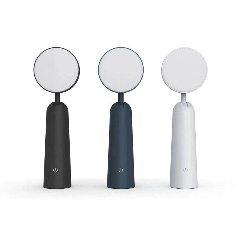Rechargeable LED Table Lamp, Touch Dimming, 3-Color, Modern Simple Home