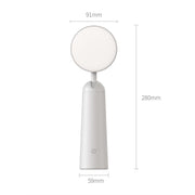 Rechargeable LED Table Lamp, Touch Dimming, 3-Color, Modern Simple Home