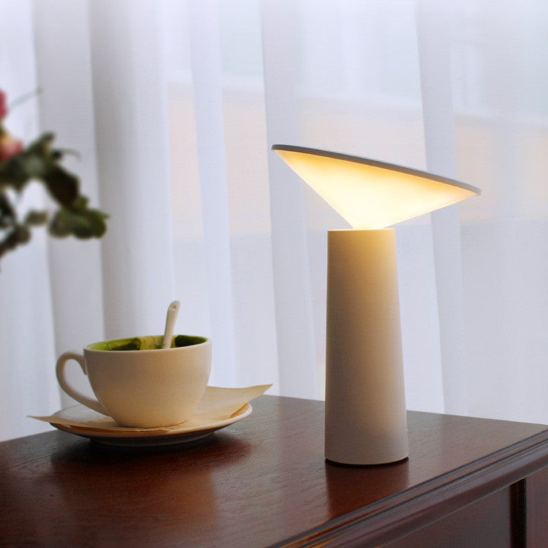 LED Table Lamp, Scandinavian Minimalist, USB Charging, Night Light for Bedside Restaurant