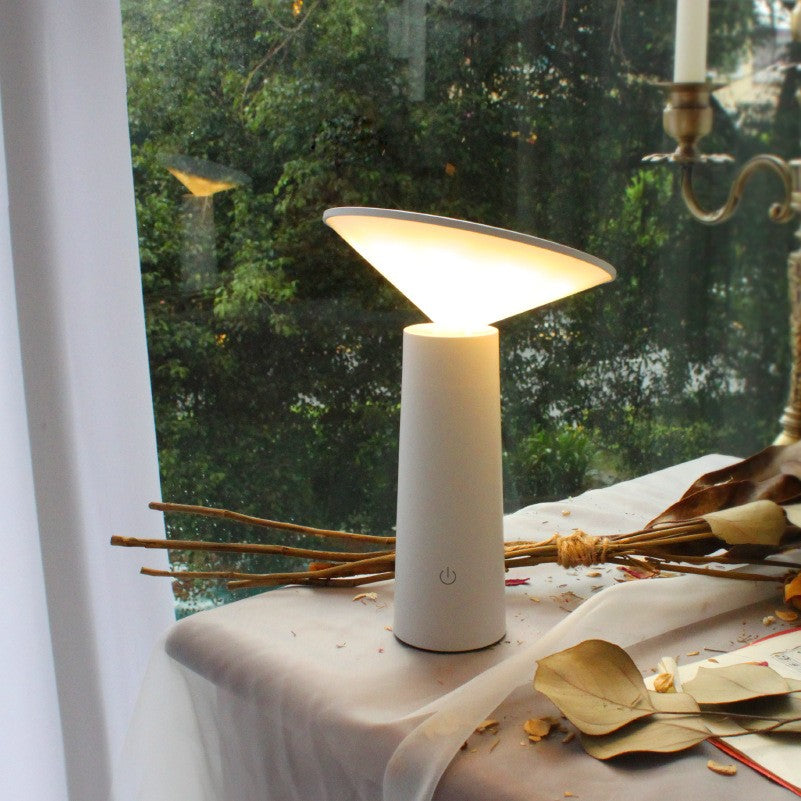 LED Table Lamp, Scandinavian Minimalist, USB Charging, Night Light for Bedside Restaurant