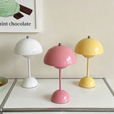Danish Retro Flower Bud Table Lamp, Metal, Modern Simple, Living Room Bedroom Night Light