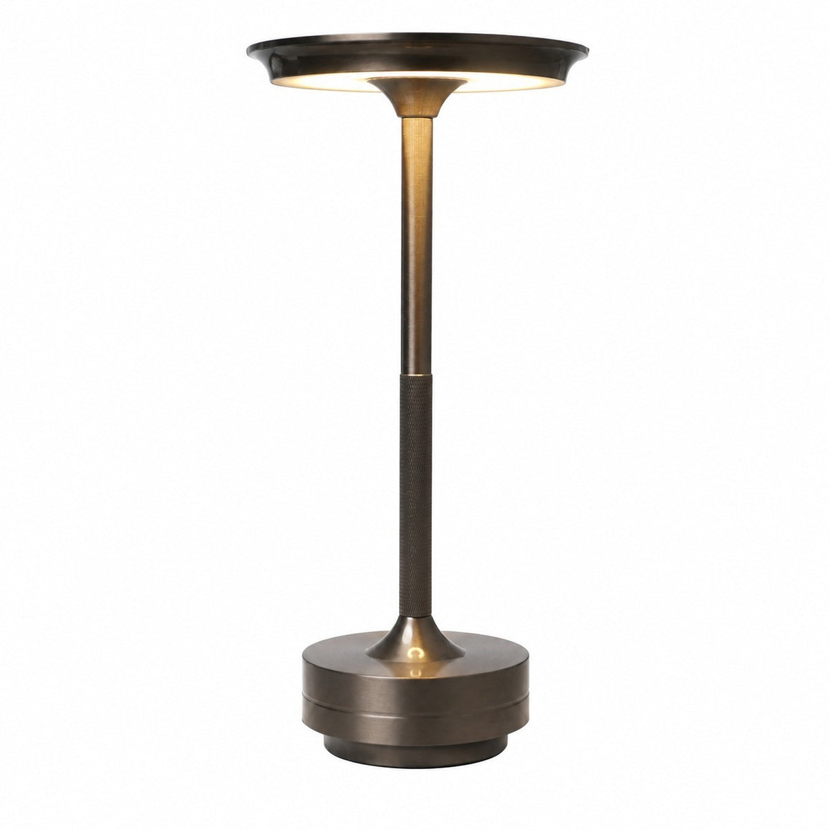 Rechargeable Outdoor Table Lamp, Touch Sensor Night Light, Color Changing, Metal, Modern – Aluminum ufo type a gun gray