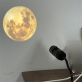 Galaxy Starry Sky Projector Night Light, Earth Moon Nebula Lamp, USB, Bedroom Decor Gift