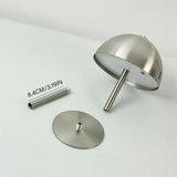 Metal Mushroom Table Lamp, Flower Bud Design, Bedside Nightstand Light, Living Room Decor