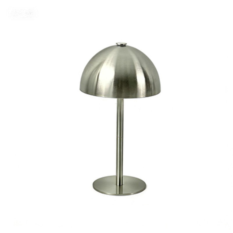 Metal Mushroom Table Lamp, Flower Bud Design, Bedside Nightstand Light, Living Room Decor