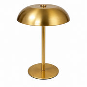 Metal Mushroom Table Lamp, American Retro, Night Light, for Bedroom Bar Hotel – Gold