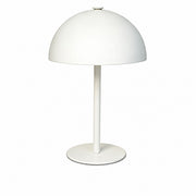 Rechargeable Table Lamp, Nordic Flower Bud Design, Bedside Night Light, Living Room Bedroom – White
