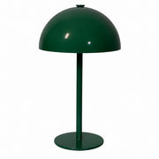 Retro Flower Bud Table Lamp, Metal Creative Design, Bedside Night Light for Bedroom Hotel – Dark green
