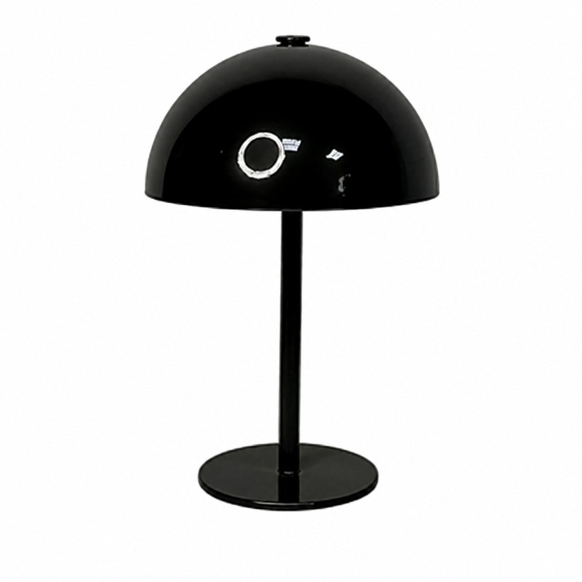 Retro Flower Bud Table Lamp, Metal Creative Design, Bedside Night Light for Bedroom Hotel – Black
