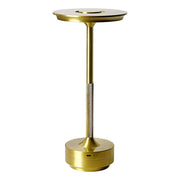 Rechargeable Outdoor Table Lamp, Touch Sensor Night Light, Color Changing, Metal, Modern