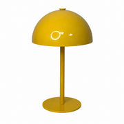 Retro Flower Bud Table Lamp, Metal Creative Design, Bedside Night Light for Bedroom Hotel – Yellow