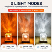 Water Ripple Night Light, Bedroom Mood Lamp, Romantic Couple Projection, 16 Colors, Touch &