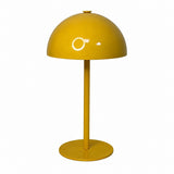Retro Flower Bud Table Lamp, Metal Bedside Desk Lamp, Yellow, Creative Atmosphere Lighting – Yellow