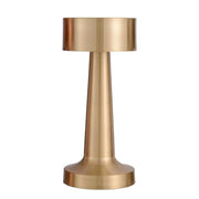 LED Dumbbell Night Light, Creative Decorative Table Lamp, Metal Nordic Style, Rechargeable