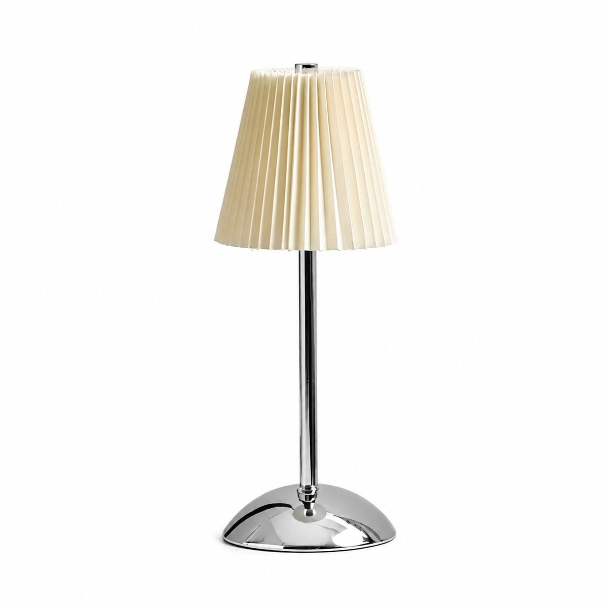 Chinese Style Pleated Fabric Night Light, Bauhaus Luxury, Touch Switch, for Bedroom Living – Type a-beige luxury silver