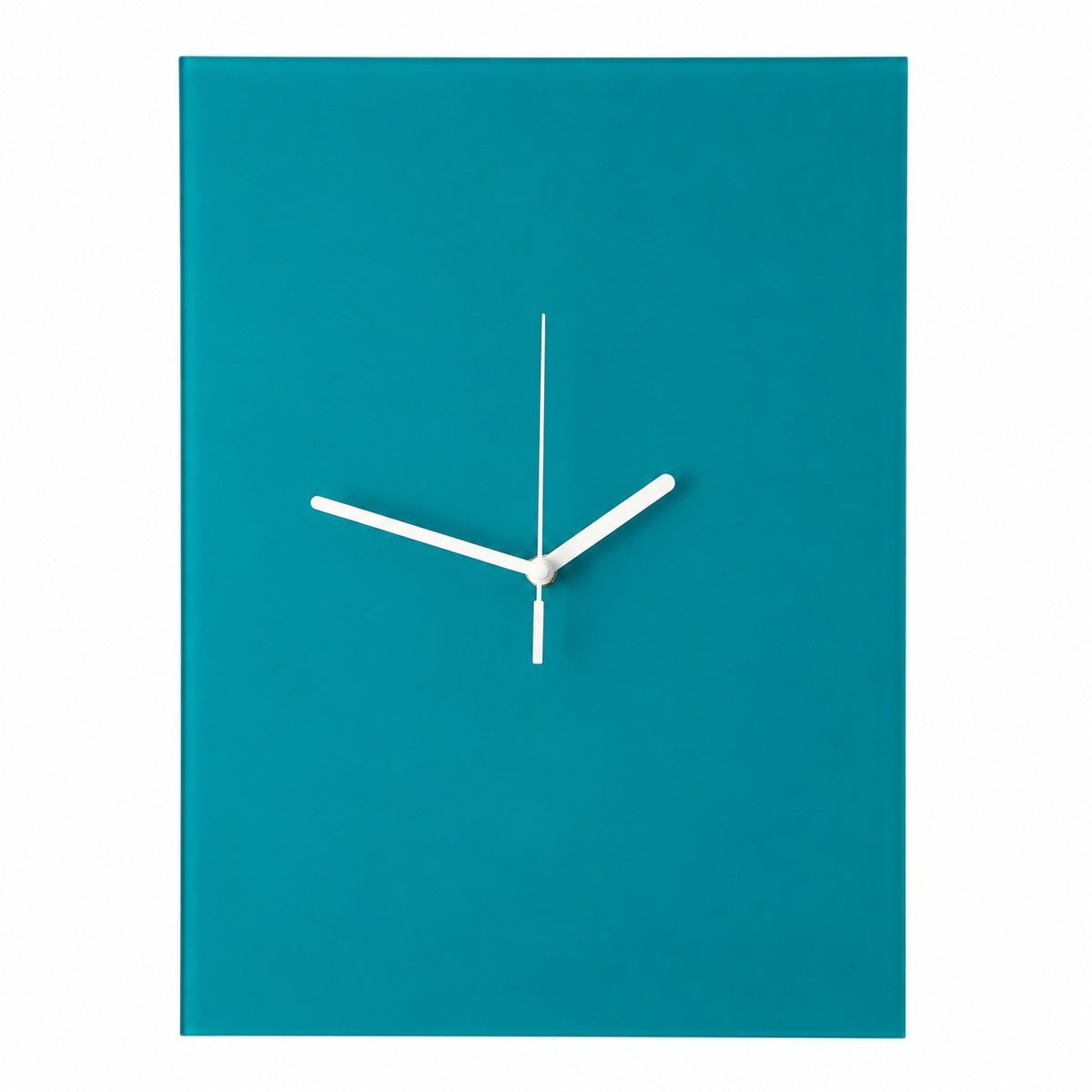 Silent Wall Clock, Nordic Minimalist, for Living Room Bedroom – Green / 30 x 21 cm
