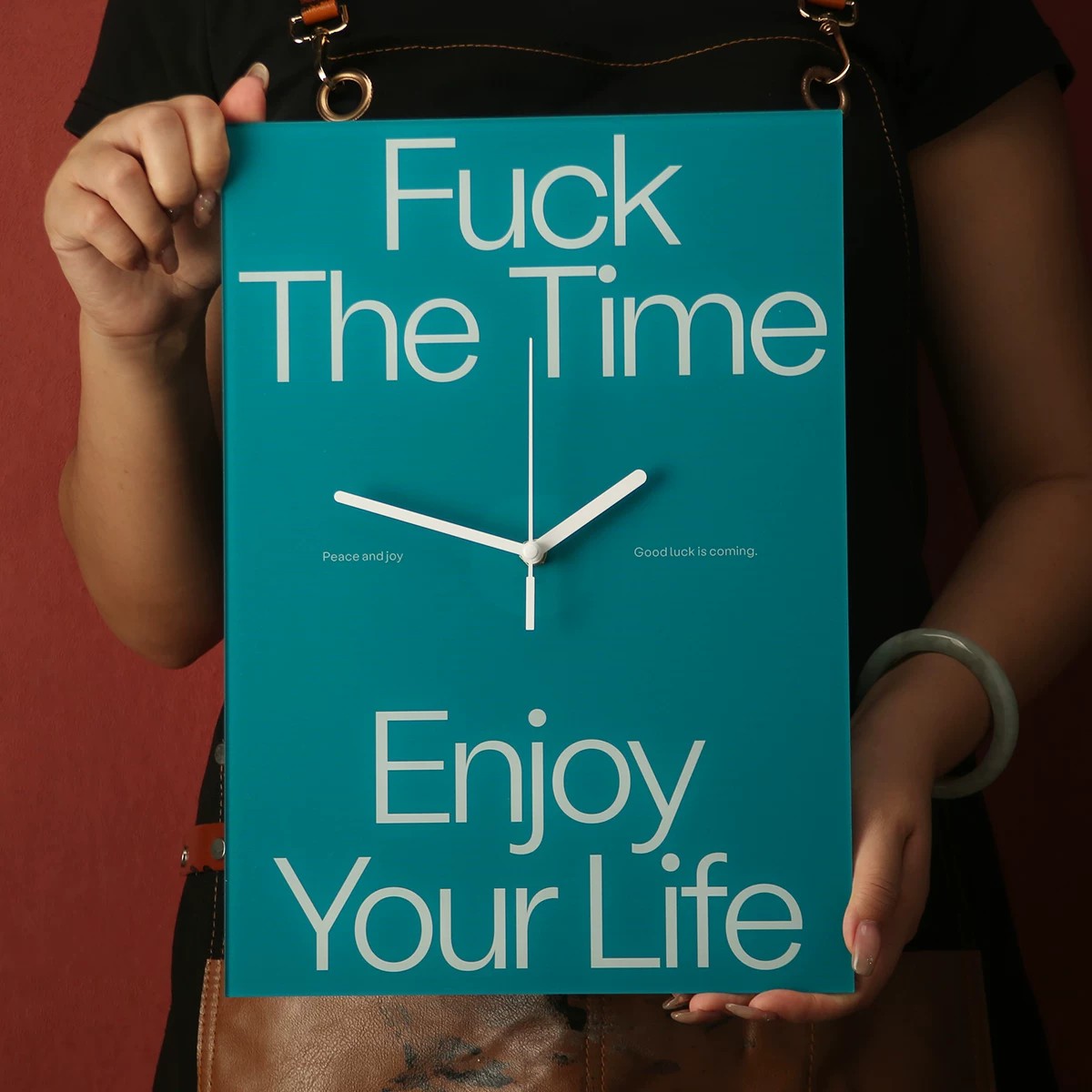 Silent Wall Clock, Nordic Minimalist, for Living Room Bedroom
