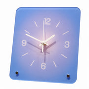 Sunset Afterglow Freestanding Table Clock, Rectangular Battery Powered, Indoor Decor Wall – Mellow Evening Time Postcard