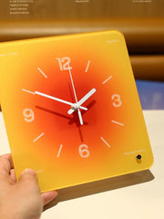 Sunset Afterglow Freestanding Table Clock, Rectangular Battery Powered, Indoor Decor Wall