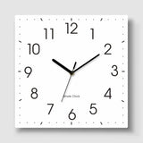Round Dial Wall Clock, Acrylic Silent Quartz, Nordic Minimalist