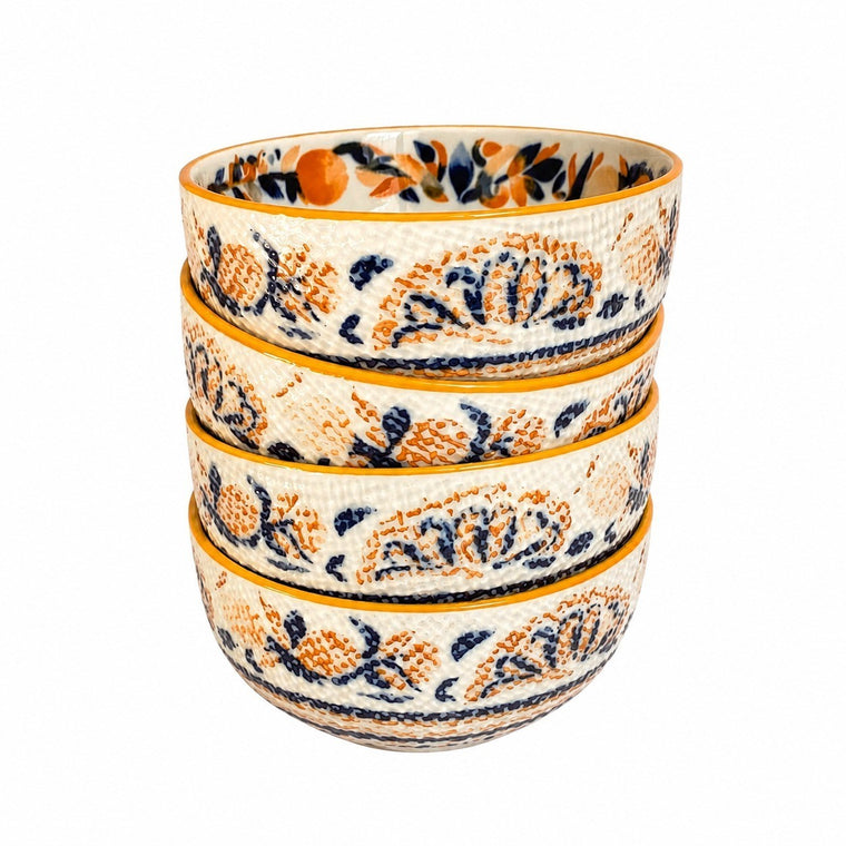 5.5 Inch, Underglaze Decoration Ceramic Bowl - product view 1