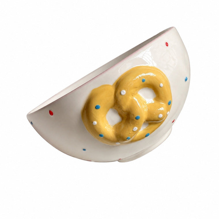 Rice Bowl Set, Pink, 4.75 Inch, Biscuit Rim, Ceramic - product view 1