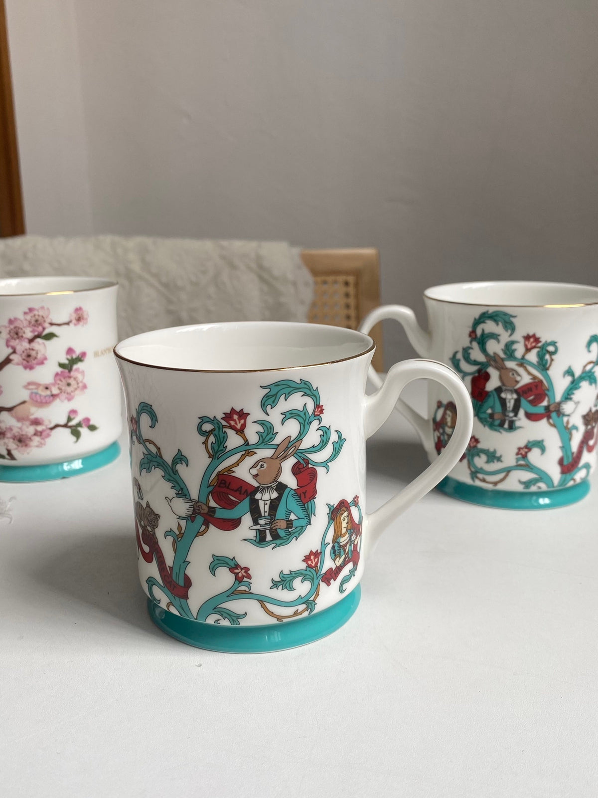 Rabbit 320 ml Cup, Cute Animal Design, Ceramic Mug for Tea Coffee - detail 2