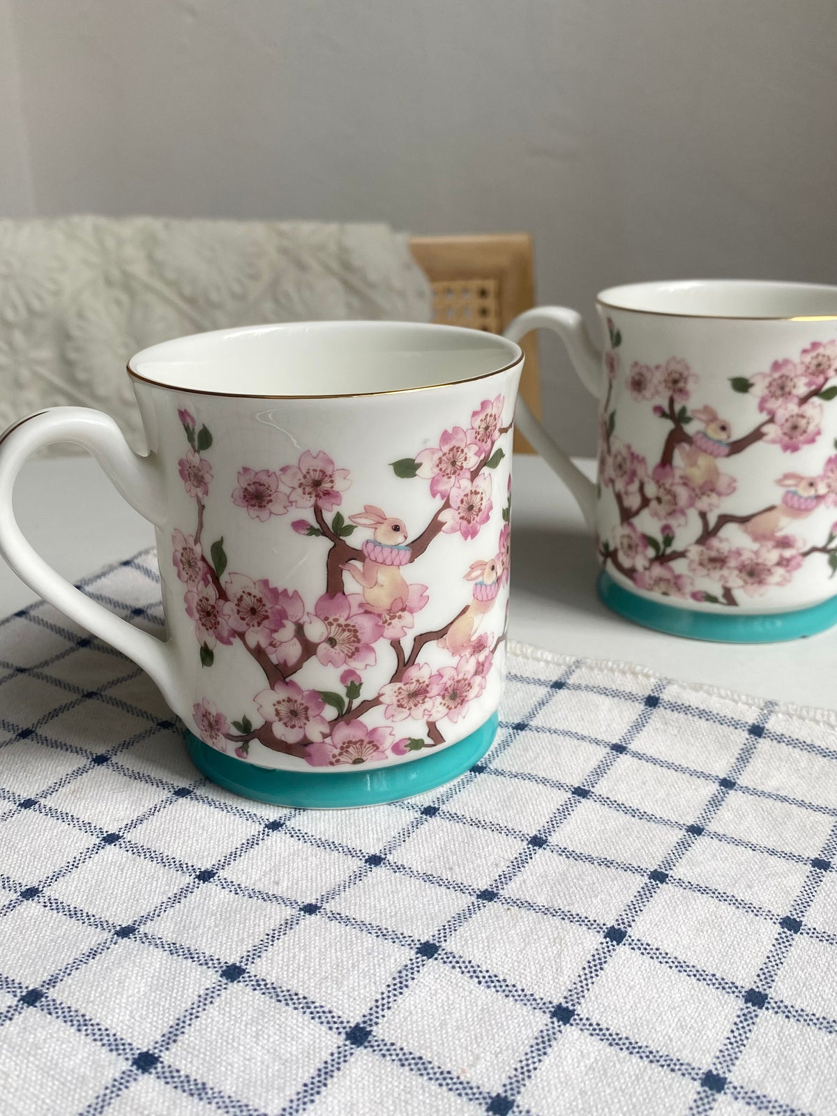 Rabbit 320 ml Cup, Cute Animal Design, Ceramic Mug for Tea Coffee - detail 3