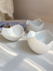 Leaf White Ceramic Tableware Collection - detail 2