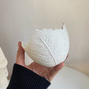 Leaf White Ceramic Tableware Collection - detail 1