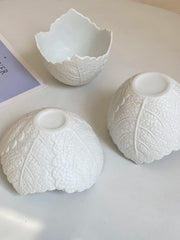 Leaf White Ceramic Tableware Collection - detail 3